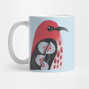 Native Birds of Australia Collage - Set 5 Scarlet Honeyeater Mug